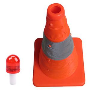 주차콘 접이식 LED 주차 안전 표시 칼라콘 DD-11202 라바콘