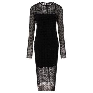 지방시 미디 원피스 BW225620H0008 Black