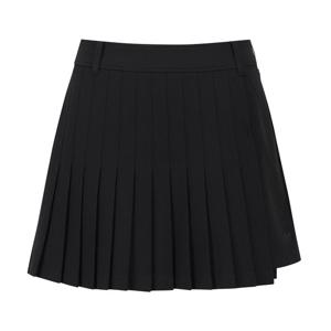 [마스터바니] 여성 백 밴딩 플리츠 플랩 큐롯 팬츠 421E3PS304BK