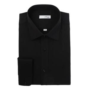 (듀퐁)25년 FW 신상 -SE5FM21LS361SBK(블랙)- 슬림핏 스트레치 솔리드 긴팔셔츠