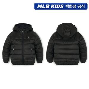 [MLB키즈PG] 에아웃도어 에어쉘 립스탑 경량 덕다운 (7ADJB0256-50BKS)