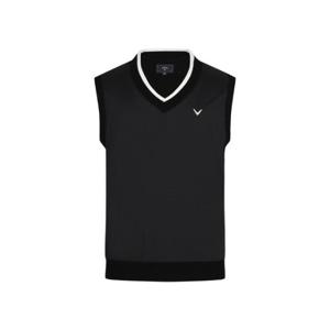 캘러웨이골프나시 LQS CMSO24F103_BK 남성 가을 우븐믹스 니트 베스트