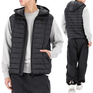 25FW 디젤 W-TEMPLE 후드 패딩 조끼 A14718 0BHAZ 9XX