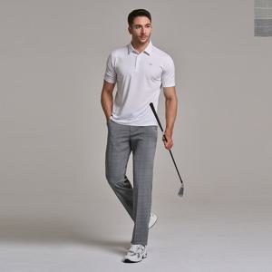 남성 골프웨어 스포츠 매직히든밴딩 글렌 체크 스판 팬츠 MP2325