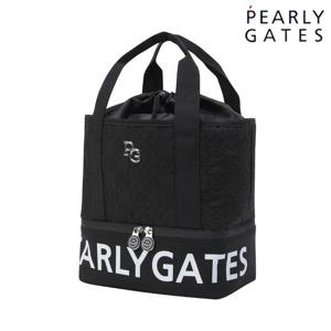 파리게이츠 (521D3BGA02BK) 여성 스마일 퀼팅 로고 보온백