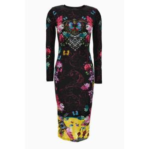 베르사체 미디 원피스 79HAO9P0 JS491U39 Black