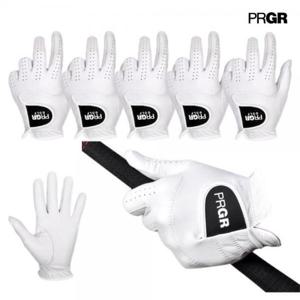 [프로기아]5장 PRGR 부드러운 올 양피 PRB-25B 남성용 골프장갑