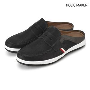 남자신발 홀릭메이커 남성 뮬 슬립온 HBK057 남자 단화 캐주얼