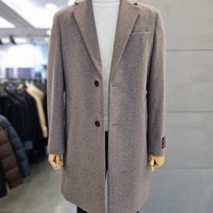 [바쏘]남자 베이지 울 캐시미어 체스터 코트 WSAFZ4CA02A