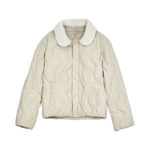 [뱅뱅]여성 무봉제 카라 탈부착 덕다운 점퍼 (NUL805)