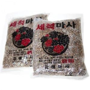 2개 마사토 2kg전후 씻은마사 분갈이흙 분갈이용토 흙