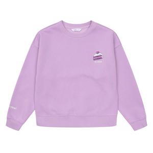 [소이][소이] 여아 기모 부클 자수 맨투맨 티셔츠 21W1456_VI