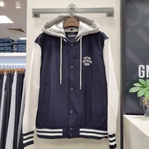 리트머스 HC12 로고  자수   바시티점퍼 LO1JU022-066