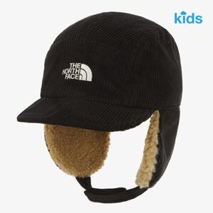 노스페이스키즈  코듀로이 이어머프 캡-NE3CR54R