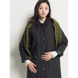 [빈폴레이디스] 헌팅 패딩 롱기장 점퍼  카키 (BF5X38C02H)