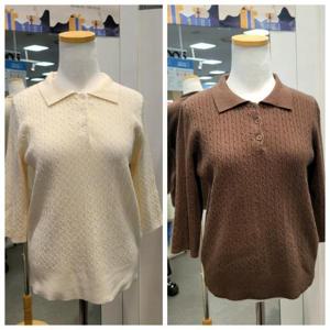 수스 HC07 니트카라7부 S254BSWA93