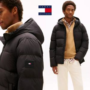 타미힐피거 TOMMY HILFIGER MW40616 남자 발수 다운 패딩 후드 자켓