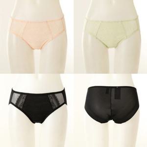 [비너스] 데일리 레이스 헴팬티 3종택1 [VPTG626H]