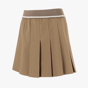 [엘르골프]24년 여성 가을 니트 오비 플리츠 큐롯 스커트 [6K61801]
