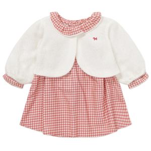 [블루독베이비]PK)깅엄체크세트형드레스 45C13-400-01 출산백일돌