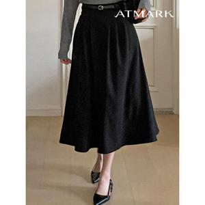 [앳마크]ATMARK 포멀핀턱플레어스커트_AA56SK022G