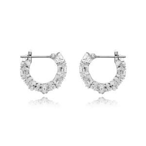 스와로브스키 5632467 Matrix 후프 스몰 귀걸이