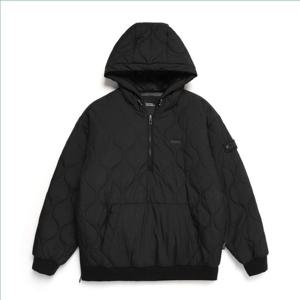 [내셔널지오그래픽 (행사)]공용 포에베 우븐 퀼팅 아노락 후드점퍼 N234UFT300