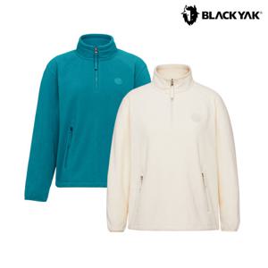 블랙야크 여성 플리스 코어 집업 긴팔티 아이유 겨울 후리스 티셔츠 1BYZTWU504