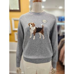 [BCBG]비글 자카드 풀오버 니트 B5D9K403