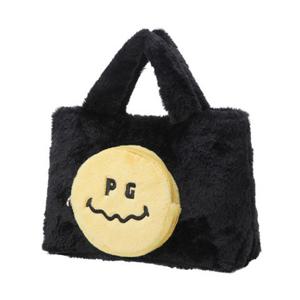 [파리게이츠] (521D4BGA01)여성 스마일 파우치 소프트 퍼 토트백