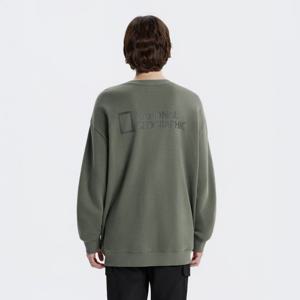 내셔널지오그래픽 N254USW230 머레이 그래픽 맨투맨 KHAKI