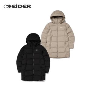 아이더 여성 덕 다운 중기장 패딩 DWW24585 POP   중힙 미들 다운