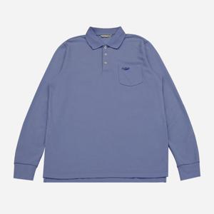 [크로커다일남성]피케조직 솔리드 베이직 요꼬 카라티 CDAABTP17