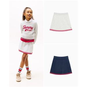 [타미힐피거칠드런TD] 바시티 니트 스커트 (T42F7TSC500GT1)