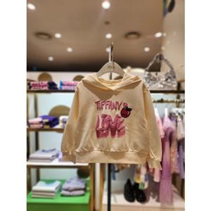 프렌치캣5 티파니 아이보리후드맨투맨티 (T44KCT010)