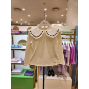 프렌치캣5 티파니 아이보리삥장식카라티 (T44KAT010)