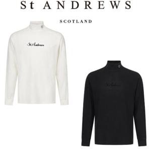 [세인트 앤드류스] 남성 별 심볼 모크넥 래글런 소프트 긴팔이너티셔츠(811E3TSA31)