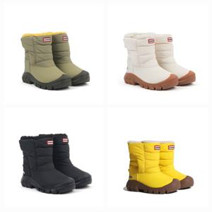 헌터 키즈 주니어 스노우 패딩 부츠 4색상 HTYCE4INT011