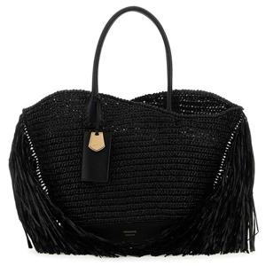 25 FW 페라가모 네로 프린지 탑핸들 토트백 218987773834