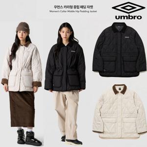 엄브로 우먼스 카라형 중힙 패딩 자켓 UQ322CPJ94 2종