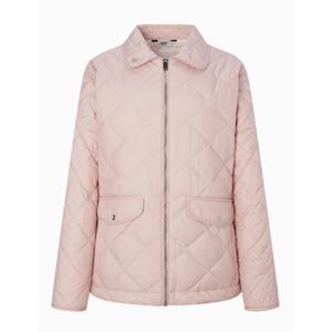 닥스골프 여성 핑크 경량 퀼티드 중힙 점퍼DNJU5D712P2