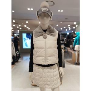 [파리게이츠] 25FW겨울 여성 렉스퍼 카라 구스다운 베스트 (521E4JV482)