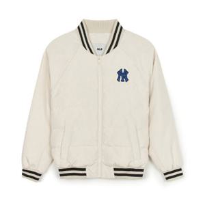 MLB패딩 PQJ 3ADJV0146-50CRD 바시티 립 경량 숏패딩 뉴욕양키스