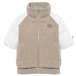 [와이드앵글]여성 CO 시어링 믹스매치 반팔 다운  WWW25571E2