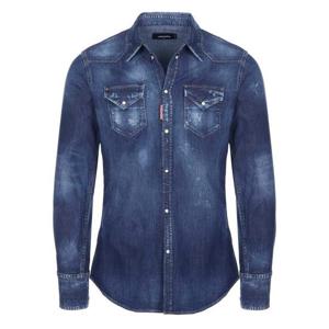 디스퀘어드2 긴팔 티셔츠 S74DM0568 S30341 470 BLUE