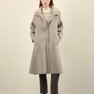 [올리비아로렌]니트배색라이너롱코트VOCEA4WA321   34