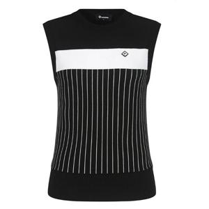 [레노마골프]여성 스트라이프 라운드 니트 베스트 RWSVN7201-199