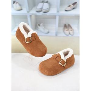 [코디엘루]털안감 스웨이드 여성 겨울 로퍼 4cm CDSP500940