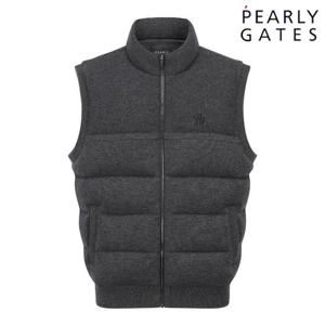 파리게이츠 (511E4SV301) 남성 구스다운 집업 니트 베스트