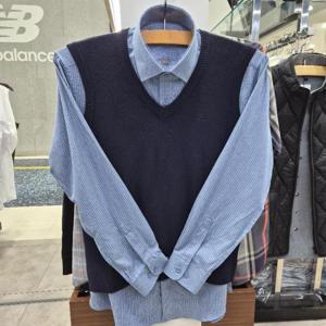 엘르옴므 sh06  엘르옴므 니트 조끼 기본V니트조끼TBDFR6510 TBDFR6510